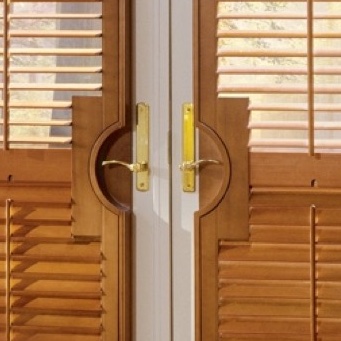 Boston french door handle cutout