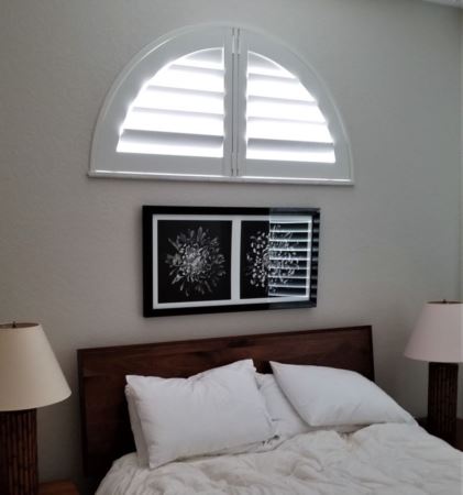 Boston arch small shutters